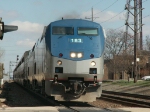 Amtrak 5(8) rocketing thru